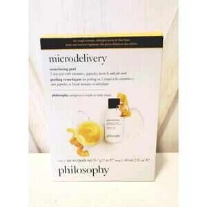 Philosophy Resurface Microdelivery Dual-phase Peel 2 oz each NEW
